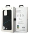 Hurtownia GSM - BMW BMHMP16L23RDCLK Apple iPhone 16 Pro hardcase semn piele texturată și linie MagSafe negru - BMW698 - {ean13} - Hurt