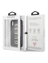 Guess GUHCPXTGGGBK iPhone X/XS black hard case Classic Double Layer Glitter