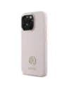 Hurtownia GSM - Guess GUHCP16XM4DGPP Apple iPhone 16 Pro Max hardcase Silicon Logo Strass 4G roz - GUE4112 - {ean13} - Hurt