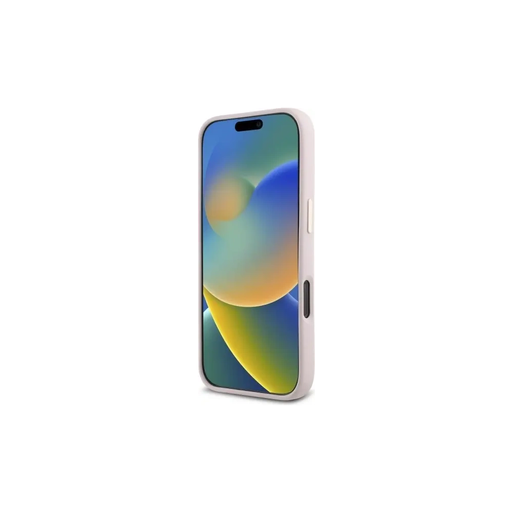 Hurtownia GSM - Guess GUHCP16XM4DGPP Apple iPhone 16 Pro Max kemény tok Szilikon Logó Strassz 4G rózsaszín - GUE4112 - {ean13} - Hurt