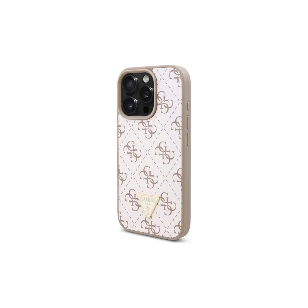 Hurtownia GSM - Guess GUHCP16XPG4GPH Apple iPhone 16 Pro Max hardcase Nou 4G Triunghi alb - GUE4113 - {ean13} - Hurt
