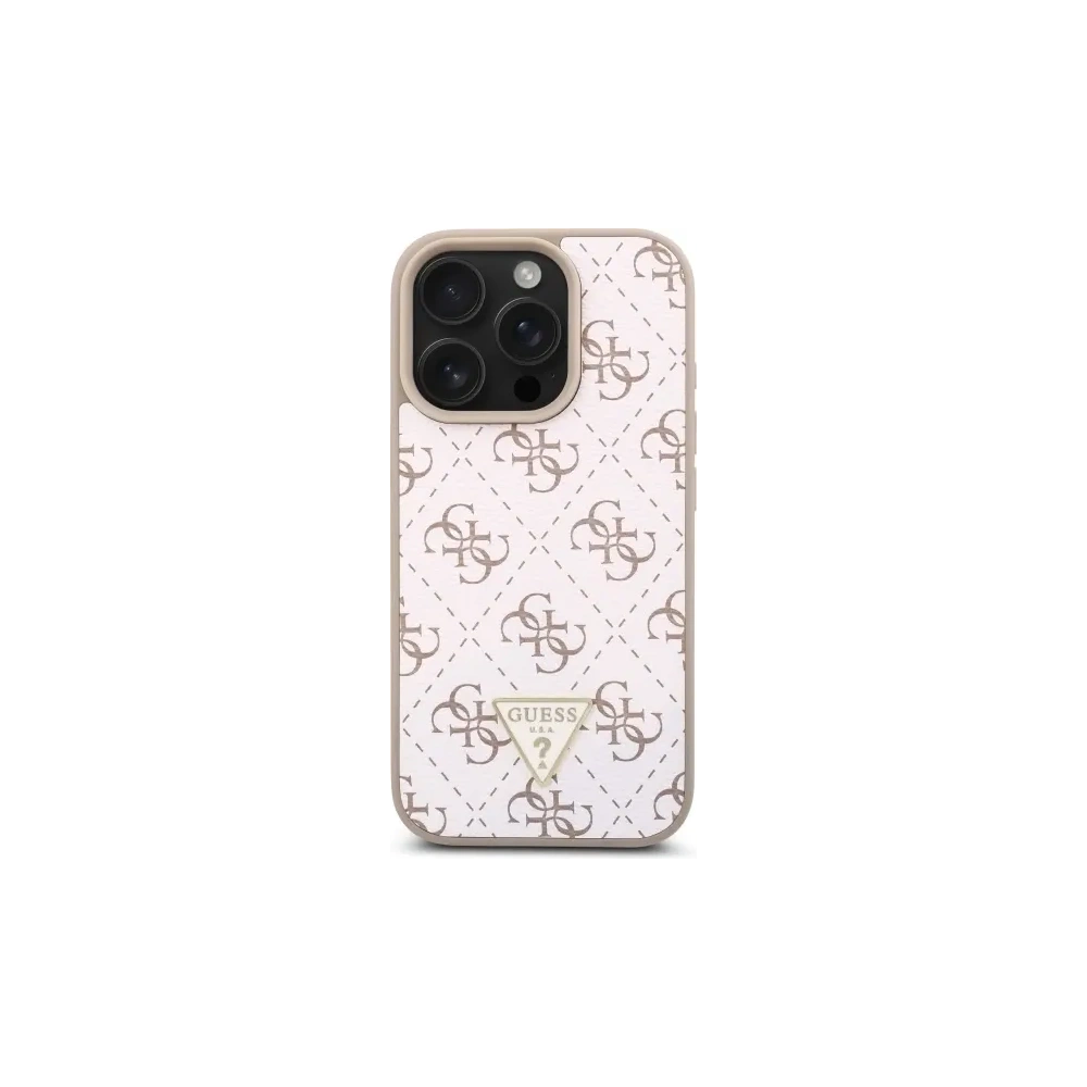 Hurtownia GSM - Guess GUHCP16XPG4GPH Apple iPhone 16 Pro Max Hardcase Neu 4G Triangle weiß - GUE4113 - {ean13} - Hurt