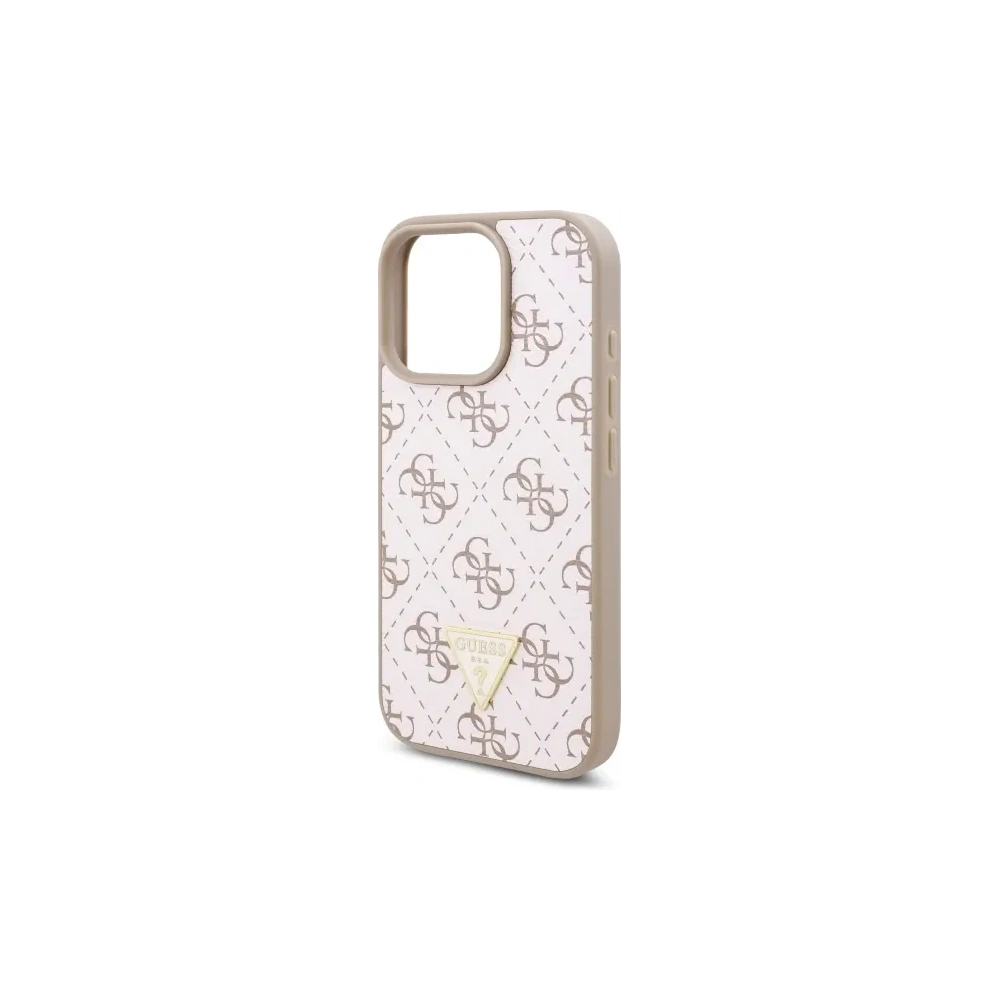 Hurtownia GSM - Guess GUHCP16XPG4GPH Apple iPhone 16 Pro Max hardcase Nou 4G Triunghi alb - GUE4113 - {ean13} - Hurt