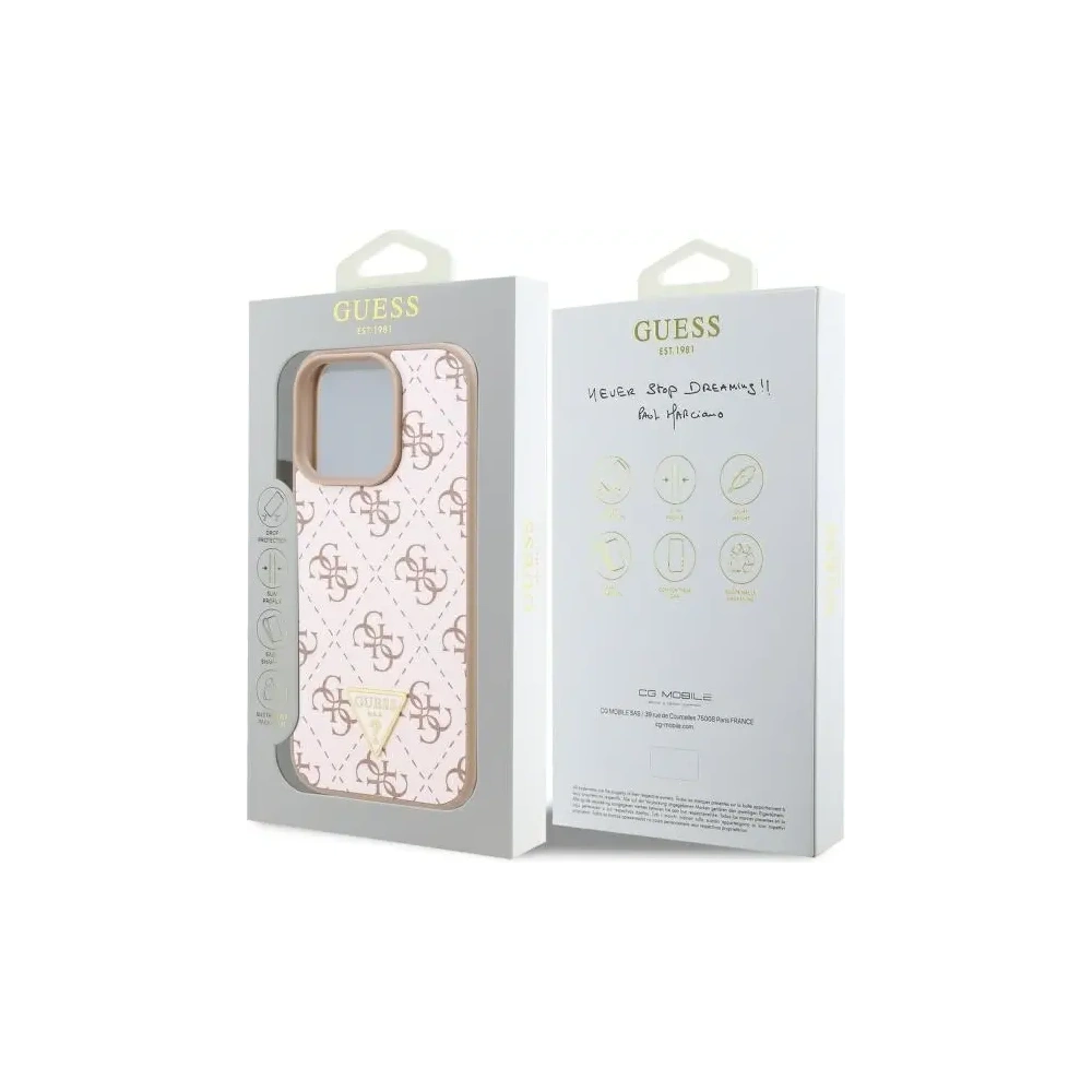 Hurtownia GSM - Guess GUHCP16XPG4GPH Apple iPhone 16 Pro Max Hardcase Neu 4G Triangle weiß - GUE4113 - {ean13} - Hurt