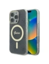 Etui Guess GUHMP16LH4STK Apple iPhone 16 Pro hardcase IML 4G MagSafe černý/black