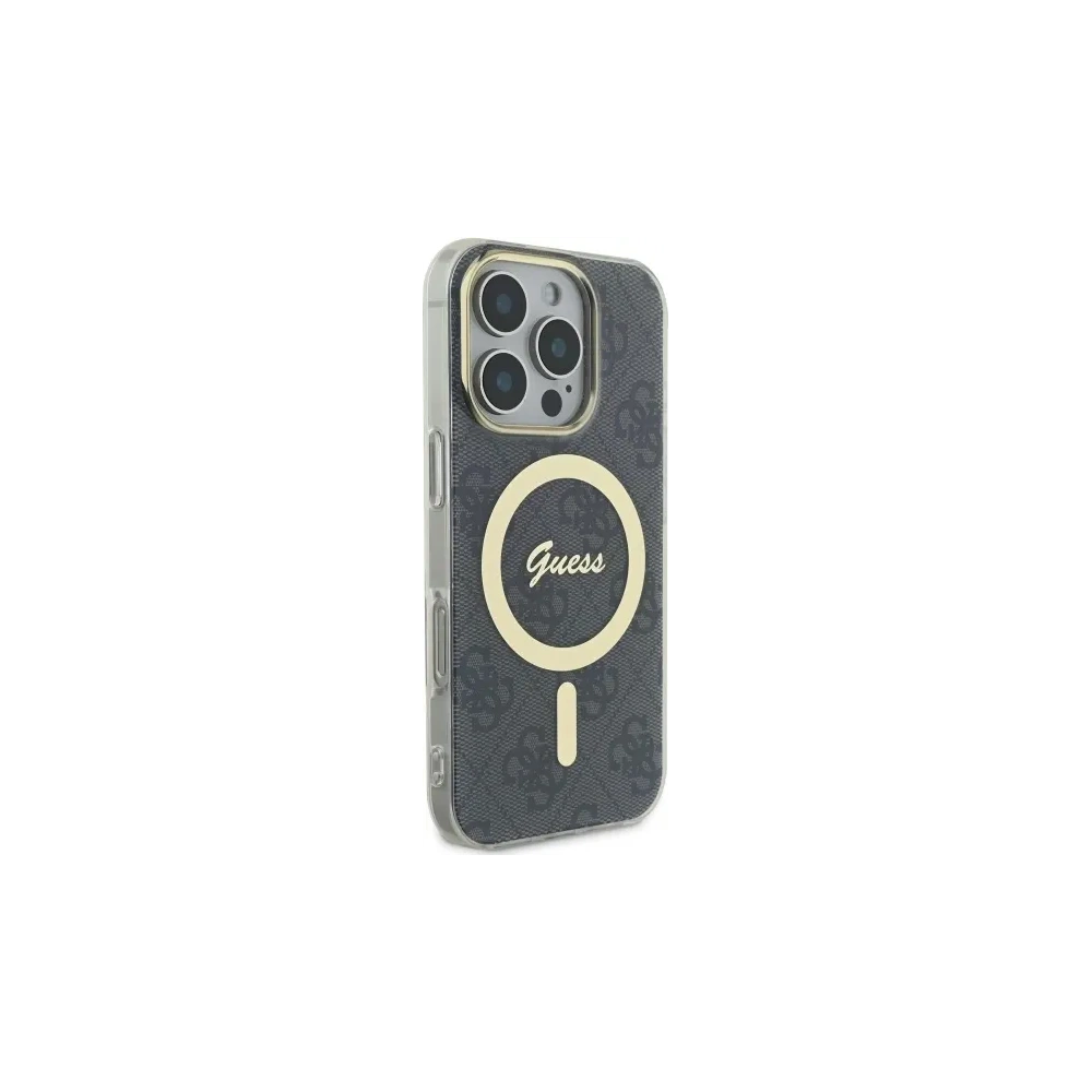 Hurtownia GSM - Etui Guess GUHMP16LH4STK Apple iPhone 16 Pro hardcase IML 4G MagSafe czarny/black - GUE4115 - {ean13} - Hurt