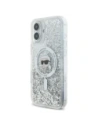 Hurtownia GSM - Etui Karl Lagerfeld KLHMP16SLGKISGH Apple iPhone 16 hardcase Liquid Glitter Karl Head MagSafe transparent - KLD21806 - {ean13} - Hurt