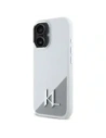Hurtownia GSM - Karl Lagerfeld KLHMP16SSCMKMPCH Apple iPhone 16 Hardcase Silikon Initial Metall-Logo MagSafe weiß - KLD21807 - {ean13} - Hurt