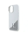 Hurtownia GSM - Etui Karl Lagerfeld KLHMP16SSCMKMPCH Apple iPhone 16 hardcase silikonový počáteční kovový logo MagSafe bílý/white - KLD21807 - {ean13} - Hurt