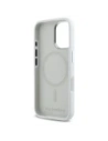 Hurtownia GSM - Karl Lagerfeld KLHMP16SSCMKMPCH Apple iPhone 16 carcasă din silicon cu logo metalic inițial MagSafe alb - KLD21807 - {ean13} - Hurt