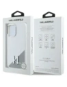 Hurtownia GSM - Etui Karl Lagerfeld KLHMP16SSCMKMPCH Apple iPhone 16 hardcase silikonový počáteční kovový logo MagSafe bílý/white - KLD21807 - {ean13} - Hurt