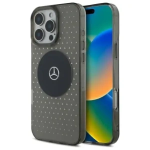 Hurtownia GSM - Etui Mercedes MEHMP16L23HCPK Apple iPhone 16 Pro hardcase MB Case Star Pattern MagSafe czarny/black - MRS241 - {ean13} - Hurt