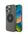 Mercedes MEHMP16L23HCPK Apple iPhone 16 Pro carcasă dură MB Case Star Pattern MagSafe neagră