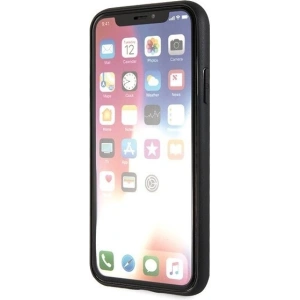 Hurtownia GSM - Etui Guess GUHCPXTGGPBK Apple iPhone X/XS czarny/black hard case Peony G Double Layer Glitter - GUE342BLK - {ean13} - Hurt