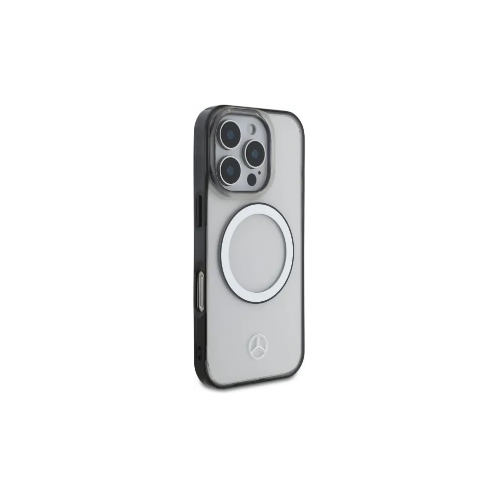 Hurtownia GSM - Etui Mercedes MEHMP16L23HUOKC Apple iPhone 16 Pro hardcase s potiskem loga MagSafe transparentní - MRS243 - {ean13} - Hurt
