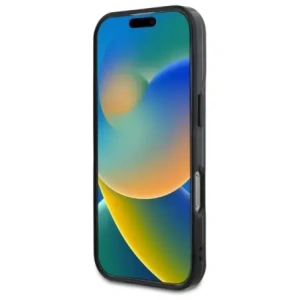 Mercedes MEHMP16L23HUOKC Apple iPhone 16 Pro kemény tok nyomtatott logóval MagSafe átlátszó