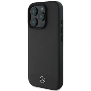 Hurtownia GSM - Etui Mercedes MEHMP16L23RBARK Apple iPhone 16 Pro hardcase Textured And Plain Leather MagSafe czarny/black - MRS245 - {ean13} - Hurt