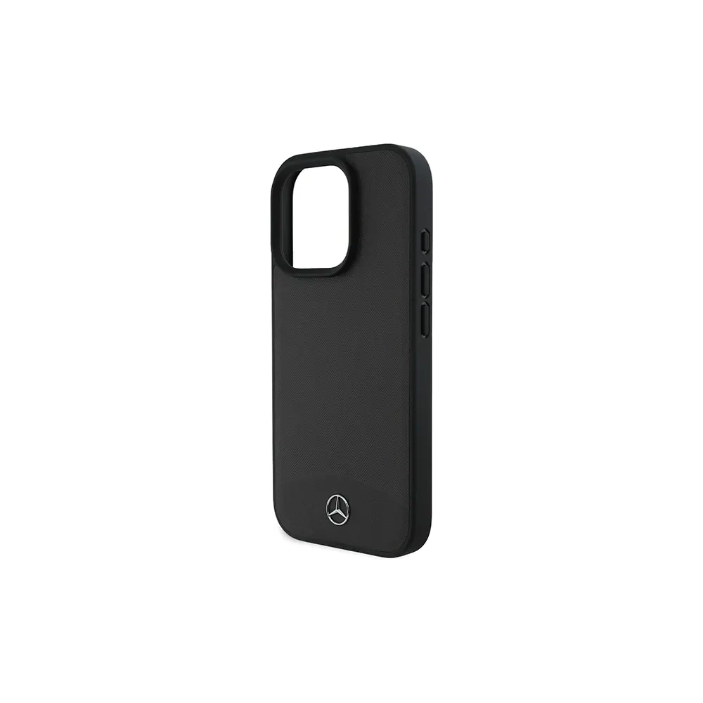 Hurtownia GSM - Etui Mercedes MEHMP16L23RBARK Apple iPhone 16 Pro hardcase Textured And Plain Leather MagSafe černý/black - MRS245 - {ean13} - Hurt