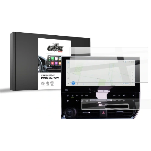 Folia ceramiczna GrizzGlass CarDisplay Protection do Toyota bZ4X 12,3" 2022-2025 [2w1]