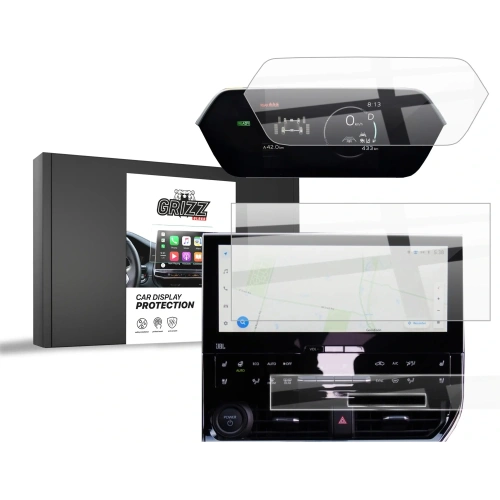 Folia ceramiczna GrizzGlass CarDisplay Protection do Toyota bZ4X 12,3" 2022-2025 [3w1]