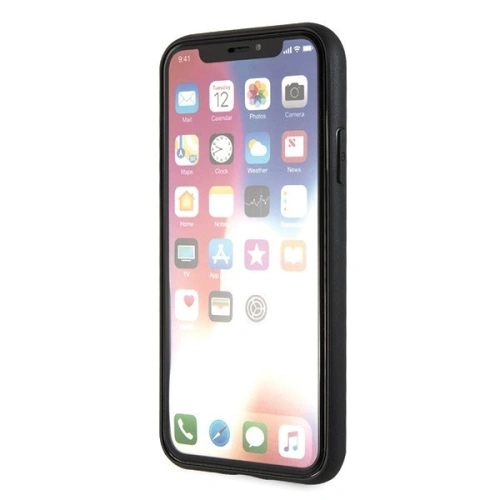 Etui Guess GUHCPXTGGPLP Apple iPhone X/XS jasnoróżowy/light pink hard case Peony G Double Layer Glitter