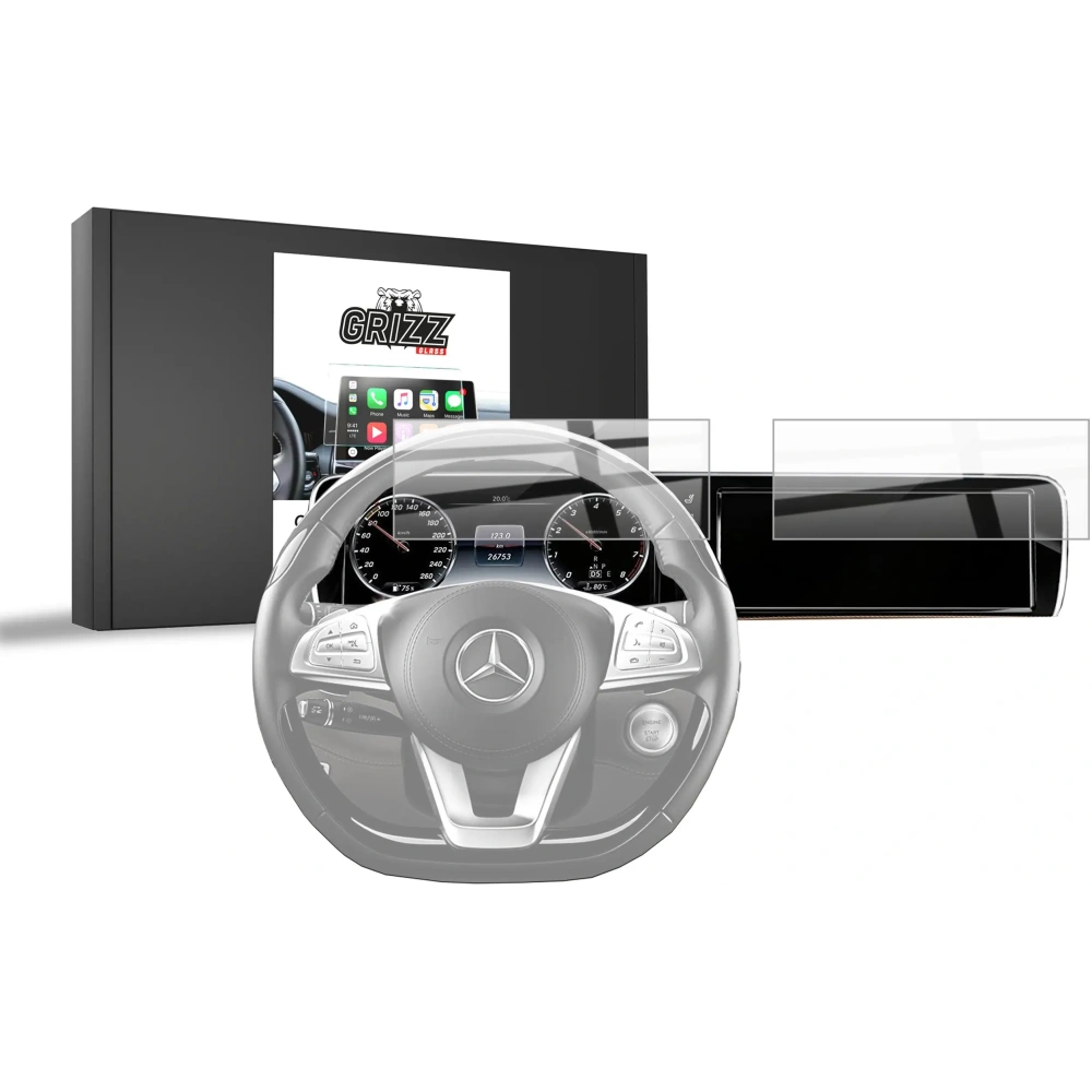 Hurtownia GSM - Kerámia GrizzGlass Autókiállító Védelem Mercedes S Kategória W222 Először 2013-2017 [2in1] - GRZ12003 - {ean13} - Hurt