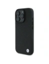 Hurtownia GSM - BMW BMHMP16L23RDDK Apple iPhone 16 Pro carcasă rigidă din piele semnată cu diamant și logo metalic MagSafe negru - BMW699 - {ean13} - Hurt