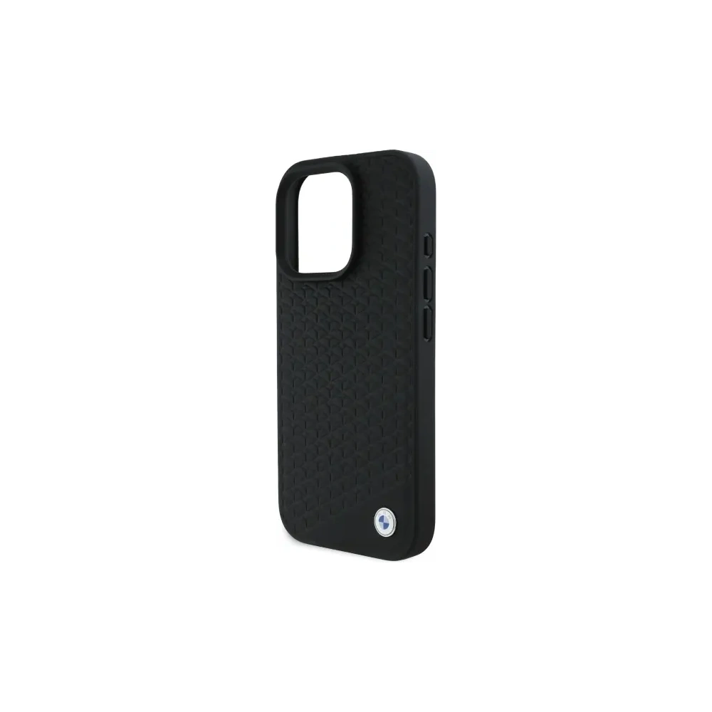 Hurtownia GSM - Etui BMW BMHMP16L23RDDK Apple iPhone 16 Pro hardcase Sign Leather Diamond Metal Logo MagSafe czarny/black - BMW699 - {ean13} - Hurt