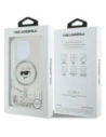 Hurtownia GSM - Karl Lagerfeld KLHMP16XLGCHSGH Apple iPhone 16 Pro Max keménytok Liquid Glitter Choupette Head MagSafe átlátszó - KLD21808 - {ean13} - Hurt