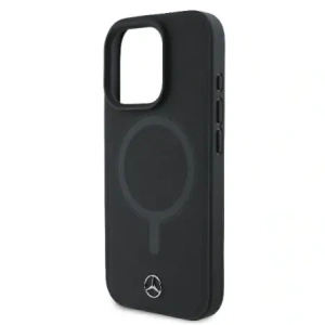 Wholesale Mercedes MEHMP16L23RCMK Apple iPhone 16 Pro hardcase Smooth Leather MagSafe black - MRS248 - {ean13} - Hurt