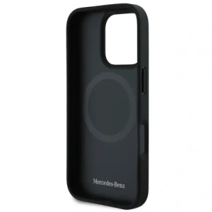 Wholesale Mercedes MEHMP16L23RURBK Apple iPhone 16 Pro hardcase MB Blue Line Leather MagSafe black - MRS249 - {ean13} - Hurt