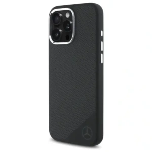 Hurtownia GSM - Etui Mercedes MEHMP16L23SUGDK Apple iPhone 16 Pro hardcase Silicone Tonal Logo Wood Pattern MagSafe czarny/black - MRS250 - {ean13} - Hurt