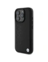 Hurtownia GSM - Etui BMW BMHMP16LSLLBK Apple iPhone 16 Pro hardcase Leather Hot Stamp MagSafe czarny/black - BMW703 - {ean13} - Hurt