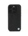 Hurtownia GSM - BMW BMHMP16LSLLBK Apple iPhone 16 Pro kemény tok bőr forró bélyegzés MagSafe fekete - BMW703 - {ean13} - Hurt