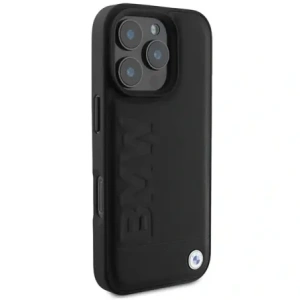 Hurtownia GSM - BMW BMHMP16LSLLBK Apple iPhone 16 Pro Hartschale Leder Heißprägung MagSafe schwarz - BMW703 - {ean13} - Hurt