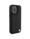 Hurtownia GSM - Etui BMW BMHMP16LSLLBK Apple iPhone 16 Pro hardcase Leather Hot Stamp MagSafe czarny/black - BMW703 - {ean13} - Hurt