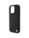 Hurtownia GSM - Etui BMW BMHMP16LSLLBK Apple iPhone 16 Pro hardcase Leather Hot Stamp MagSafe czarny/black - BMW703 - {ean13} - Hurt