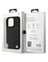 Hurtownia GSM - Etui BMW BMHMP16LSLLBK Apple iPhone 16 Pro hardcase Leather Hot Stamp MagSafe czarny/black - BMW703 - {ean13} - Hurt