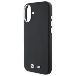 Wholesale BMW BMHMP16M23PMWK Apple iPhone 16 Plus hardcase M Smooth Full Wrapped Metal MagSafe black - BMW704 - {ean13} - Hurt