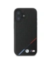Hurtownia GSM - Etui BMW BMHMP16S23PUPDK Apple iPhone 16 hardcase M Perforated Tricolor Line MagSafe černý/black - BMW705 - {ean13} - Hurt
