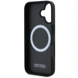 Hurtownia GSM - Etui BMW BMHMP16S23PUPDK Apple iPhone 16 hardcase M Perforated Tricolor Line MagSafe czarny/black - BMW705 - {ean13} - Hurt