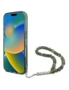 Hurtownia GSM - Etui Guess GUHMP16LHGCRELSA Apple iPhone 16 Pro hardcase IML Glitter s perlovým popruhem MagSafe zelený/green - GUE4121 - {ean13} - Hurt
