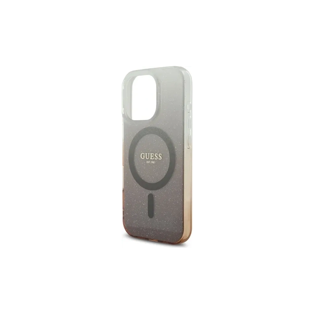 Hurtownia GSM - Etui Guess GUHMP16LHGRCELW Apple iPhone 16 Pro hardcase IML Glitter Gradient MagSafe brązowy/brown - GUE4125 - {ean13} - Hurt