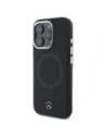 Hurtownia GSM - Mercedes MEHMP16L23SUTTK Apple iPhone 16 Pro keménytok Szilikon Tonális Logó MagSafe fekete - MRS252 - {ean13} - Hurt