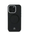Hurtownia GSM - Mercedes MEHMP16L23SUTTK Apple iPhone 16 Pro keménytok Szilikon Tonális Logó MagSafe fekete - MRS252 - {ean13} - Hurt