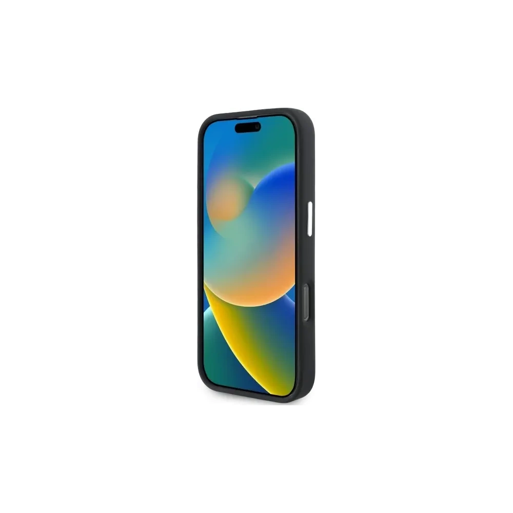 Hurtownia GSM - Mercedes MEHMP16L23SUVSK Apple iPhone 16 Pro carcasă dură din silicon cu dungi tonale verticale MagSafe negru - MRS253 - {ean13} - Hurt