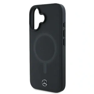 Wholesale Mercedes MEHMP16M23RCMK Apple iPhone 16 Plus hardcase Smooth Leather MagSafe black - MRS254 - {ean13} - Hurt