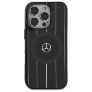 Hurtownia GSM - Etui Mercedes MEHMP16S23HRSK Apple iPhone 16 hardcase MB Double Layer Crossed Lines MagSafe czarny/black - MRS255 - {ean13} - Hurt
