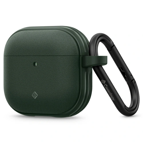 Etui Caseology Vault Apple Airpods 4 Midnight Green
