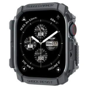 Hurtownia GSM - Etui Spigen Rugged Armor Apple Watch 10 46mm tmavě šedé - SPN16533 - {ean13} - Hurt